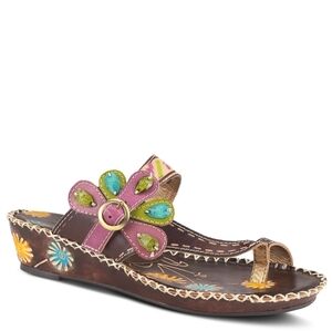 L'Artiste Santorini Slide Sandals